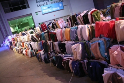 The 22,000 students attending the Passion 2011 conference, Jan. 1-4, in Atlanta donated 17,478 towels and 85,358 pairs of socks to the local homeless community. They also donated a record-high of $1.1 million towards nine mostly humanitarian projects associated with Passion's Do Something Now campaign.