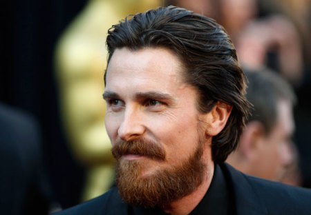 British actor Christian Bale, best supporting actor nominee for his role in "The Fighter," arrives at the 83rd Academy Awards in Hollywood, California February 27, 2011.