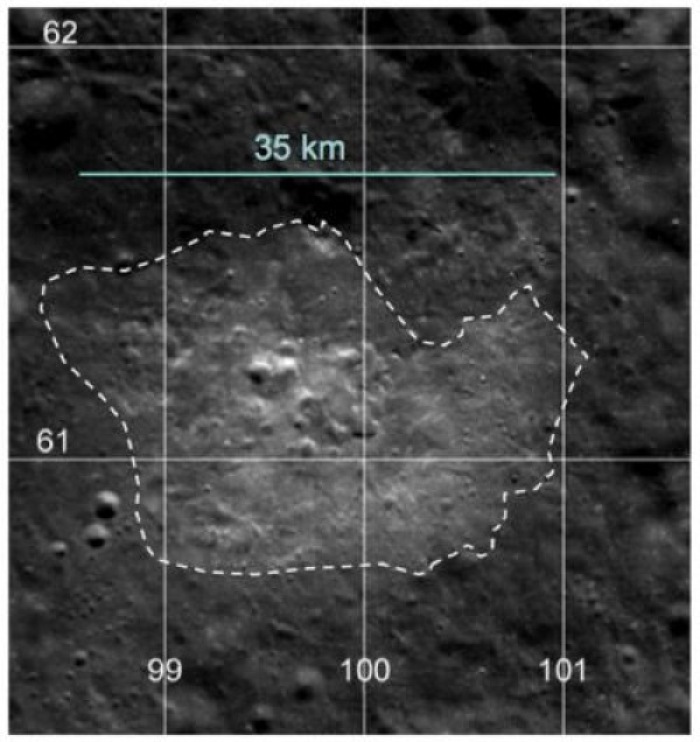 Lunar Reconnaissance Orbiter Image of Far Side Thorium Anomaly
