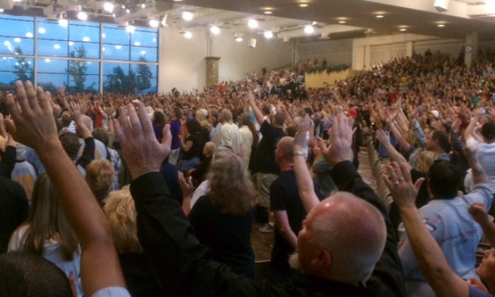 More than 3,000 leaders from Celebrate Recovery programs throughout the world attended a three-day conference at Saddleback Church in Lake Forest, Calif., August, 12, 2011