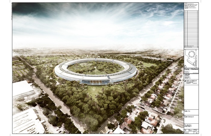 City of Cupertino makes public renderings of Apple's HQ construction proposal