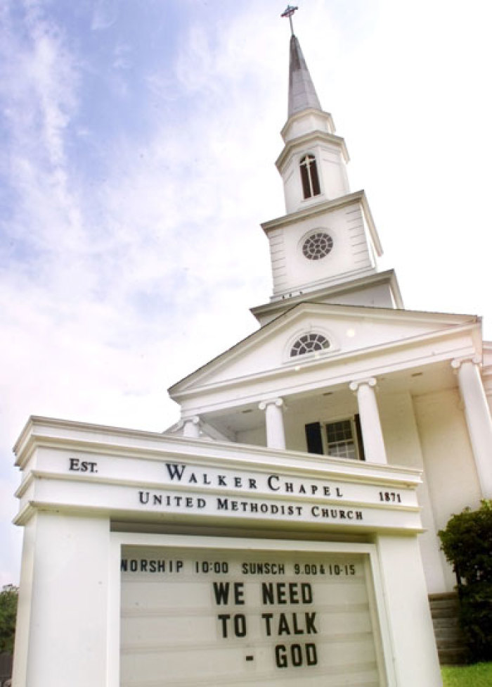 Walker Chapel, located in Arlington, VA.