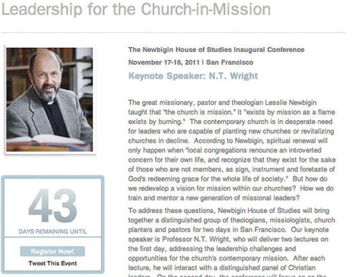 Newbigin's Leadership for the Church-in-Mission