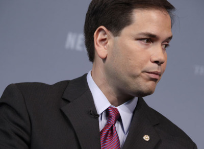 Senator Marco Rubio (R-FL) speaks at the Washington Ideas forum at The Newseum in Washington October 5, 2011.