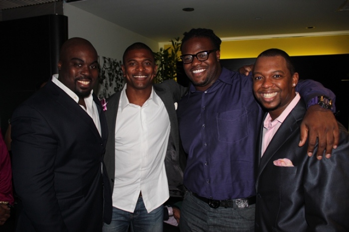 Marvin Austin (second from the right side) with TR Luxury Group.
