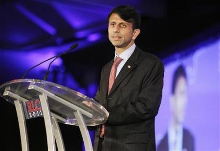Governor Bobby Jindal (R-LA) speaks during the Republican Leadership Conference in New Orleans, Louisiana June 17, 2011.