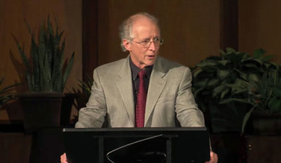 Pastor John Piper tackles the issue of racism on Thursday, Nov. 3, 2011, at Greater Friendship Missionary Baptist Church, a predominantly black church in Minneapolis. He spoke about his latest book, <em>Bloodlines: Race, Cross, and the Christian</em>.