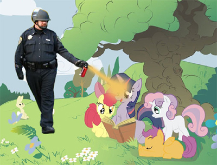 Pepper-Spraying UC Davis Cop Becomes Internet Sensation