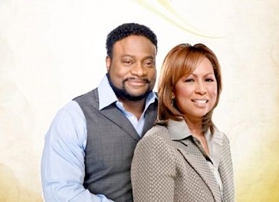 Bishop Eddie Long and his wife, Vanessa Long, of New Birth Missionary Baptist Church are seen in this 2011 photo.