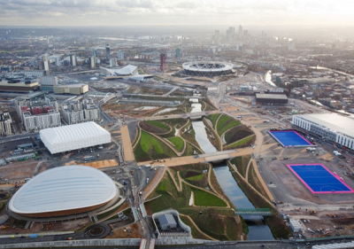 The London Olympic Park.