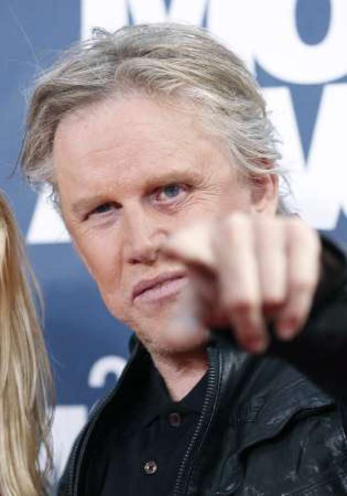 Actor Gary Busey arrives at the 2011 MTV Movie Awards in Los Angeles, June 5, 2011.