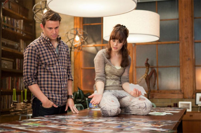 A scene from hit movie 'The Vow' is shown in this film clip.