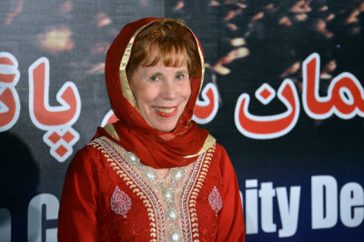 Marilyn Hickey in Karachi, Pakistan for January 2012 'Night of Healing' meetings.