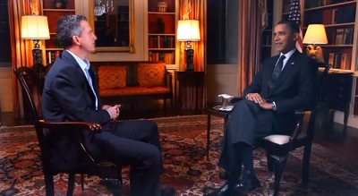 President Barack Obama appears with ESPN's Bill Simmons in an interview at the White House, made public March 1, 2012.
