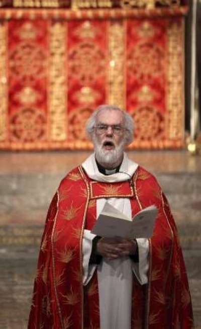 Former Archbishop of Canterbury Rowan Williams 