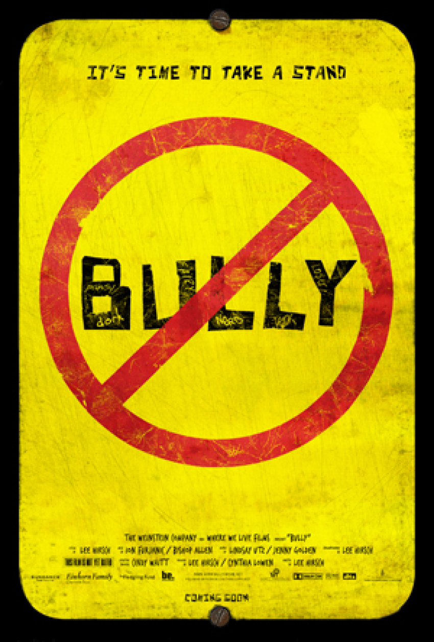 A poster for the new documentary "Bully."