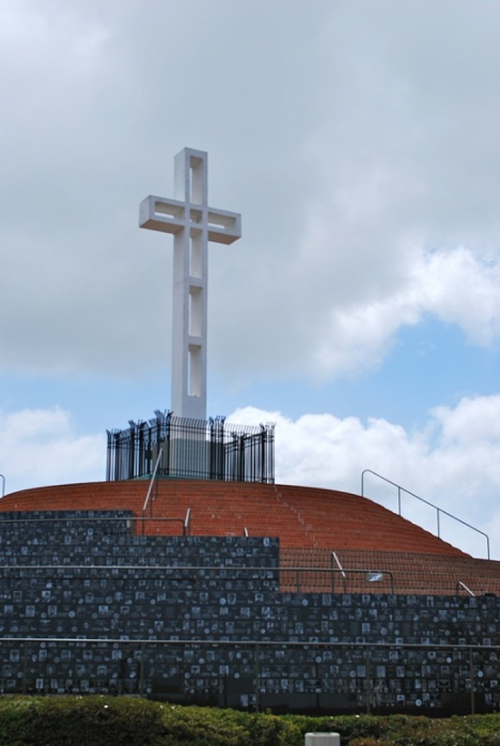 The Cross at Mount Soledad Memorial near San Diego, California.