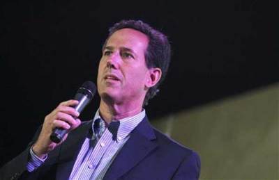 Republican presidential candidate and former U.S. Senator Rick Santorum is seen in this March 21, 2012 file photo.