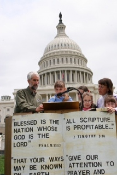 The 2011 Bible Reading Marathon in Washington, DC.