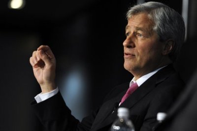 Jamie Dimon, chairman and chief executive of JP Morgan Chase and Co, speaks at the 2012 Simon Graduate School of Business' New York City Conference in New York May 3, 2012.