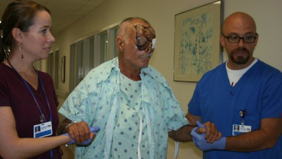 Ronald Poppo is 'doing well' and is recovering two weeks after the horrific cannibal style attack he suffered in Miami.