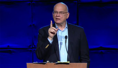 Tim Keller, pastor of Redeemer Presbyterian Church, preaches at The Gospel Coalition's Women's Conference in Orlando, June 22, 2012.