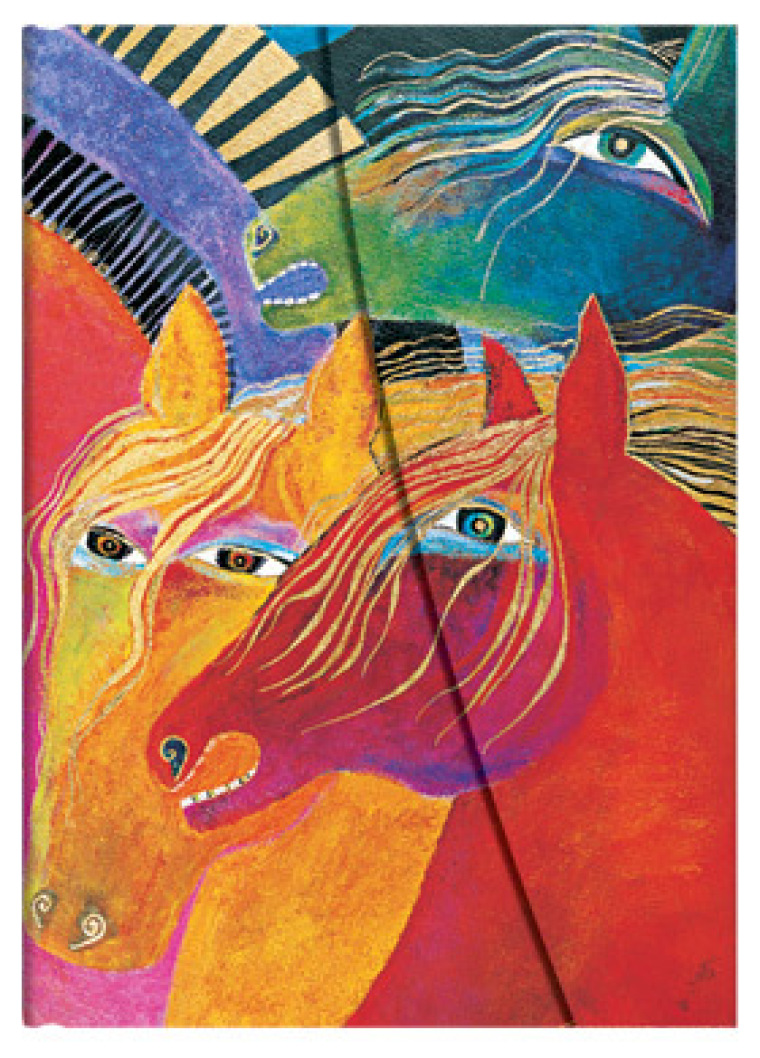 Wild Horses of Fire Midi from the Laurel Burch Mystical Horses collection