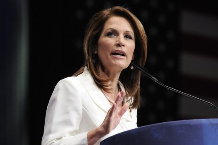 U.S. Representative Michele Bachmann (R-MN) addresses the American Conservative Union's annual Conservative Political Action Conference (CPAC) in Washington, in this February 9, 2012, file photo. The top Republican in the U.S. Congress criticized Representative Michele Bachmann and four other fellow House Republicans for making 'pretty dangerous' accusations when they questioned the security clearance of a Muslim aide to Secretary of State Hillary Clinton, Huma Abedin.