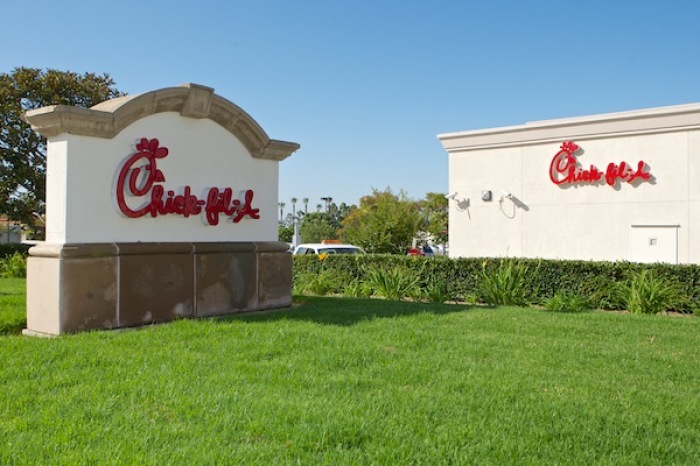 A Chick-fil-A restaurant is seen here in Southern California, Aug. 1, 2012.