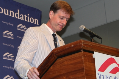 Tim Goeglein, vice president of external affairs for Focus on the Family, speaking at the Young America's Foundation's National Conservative Student Conference, August 3, 2012, Washington D.C.