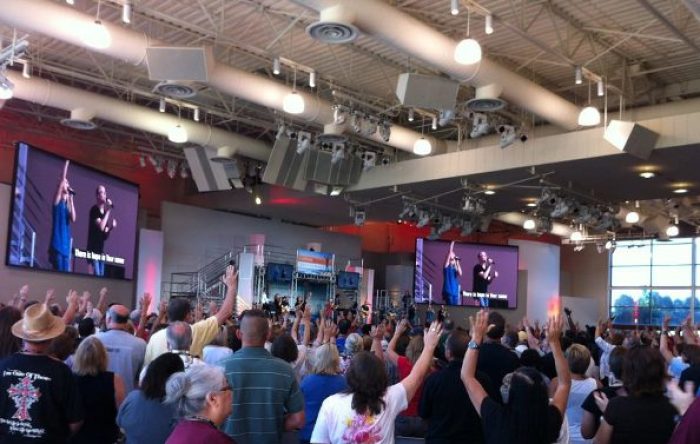 More than 3,600 people attended the Celebrate Recovery Summit hosted at Saddleback Church in Lake Forest, Calif., Aug. 9, 2012.