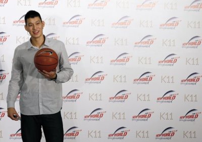 NBA basketball player Jeremy Lin of the Houston Rockets attends a promotional event in Hong Kong August 24, 2012. Lin arrived in Hong Kong on Wednesday for his five-day Hong Kong tour.