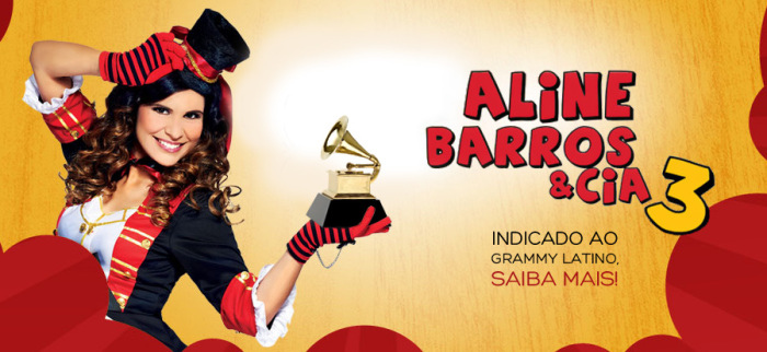 Brazilian Christian singer Aline Barros is a nominee for the 2012 Latin Grammy Awards.
