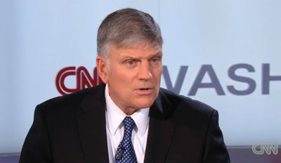 Evangelist Franklin Graham discusses politics with CNN, Nov. 14, 2012.