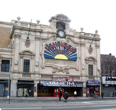 The Paradise Theater in the Bronx borough of New York City is seen in this March 11, 2010 photo.