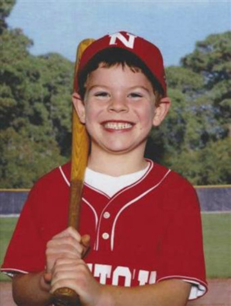 An undated handout photo featured on a Facebook memorial site shows Jack Pinto. Pinto was one of the victims killed at a Newtown, Conn., elementary school on Friday, Dec. 14, 2012.