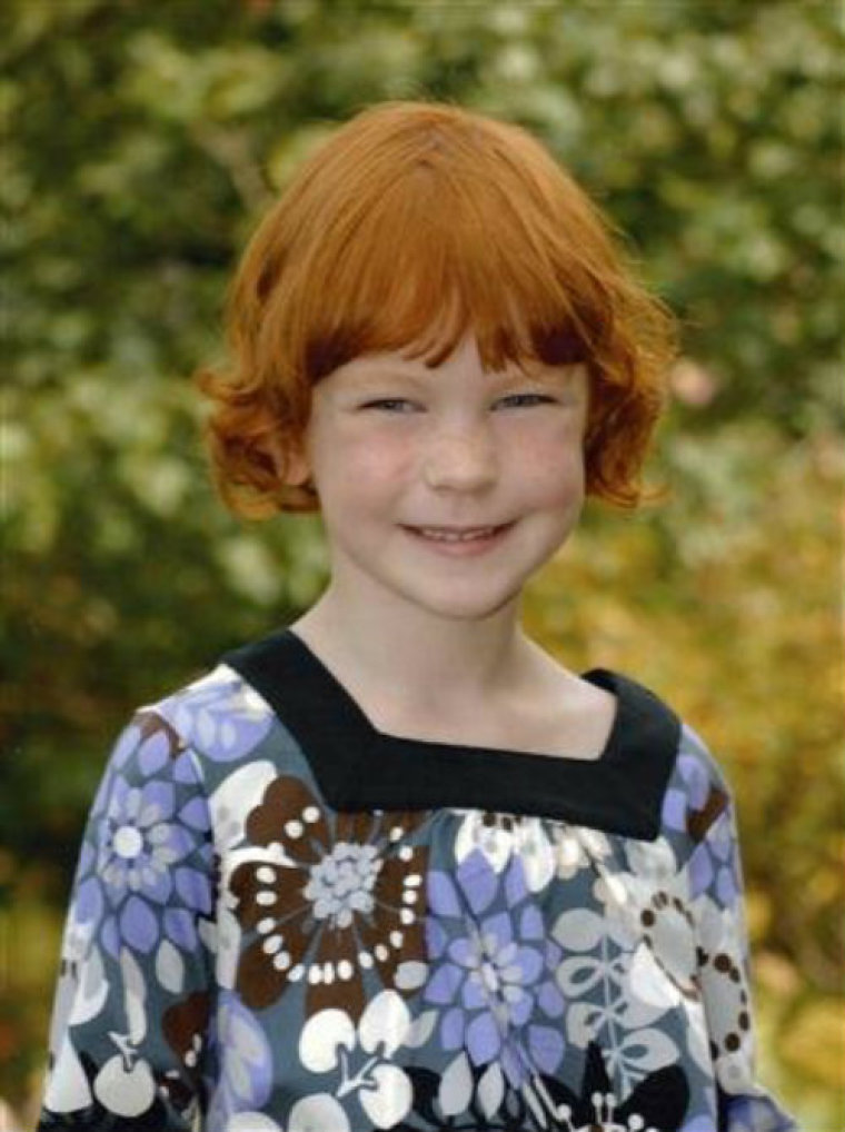 An undated handout photo featured on a Facebook memorial site shows Catherine Hubbard, one of the 20 schoolchildren killed at Sandy Hook Elementary School in Newtown, Conn., on Friday, Dec. 14, 2012.