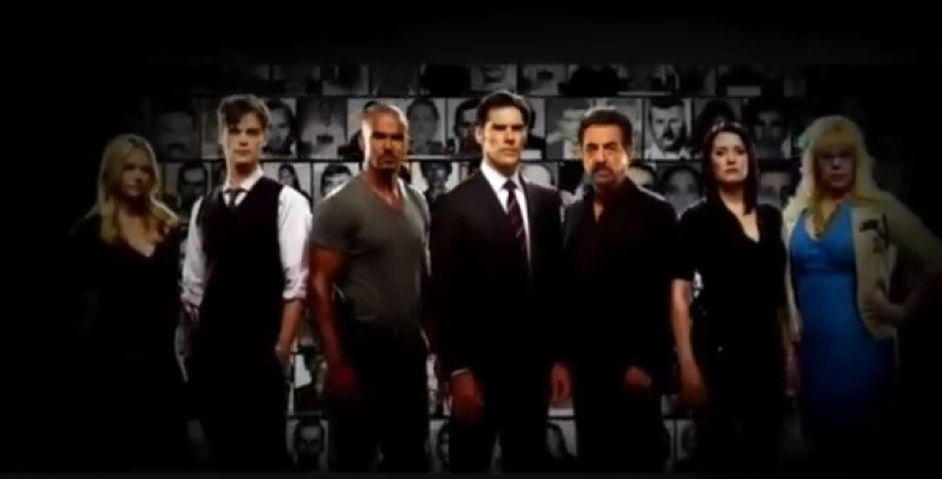 Opening credits of hit TV show Criminal Minds.