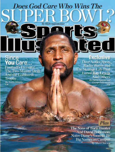 Ray Lewis on Sports Illustrated