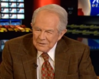 Televangelist Pat Robertson discusses the Boy Scouts on Christian Broadcasting Network's 'The 700 Club' on Feb. 5, 2013.