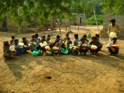 Insecticide-treated nets distributed in India by HIS nets in 2012.