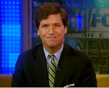 Tucker Carlson on "Fox and Friends Weekend" apologizing for previous comments he made regarding the Pagan and Wiccan religions.