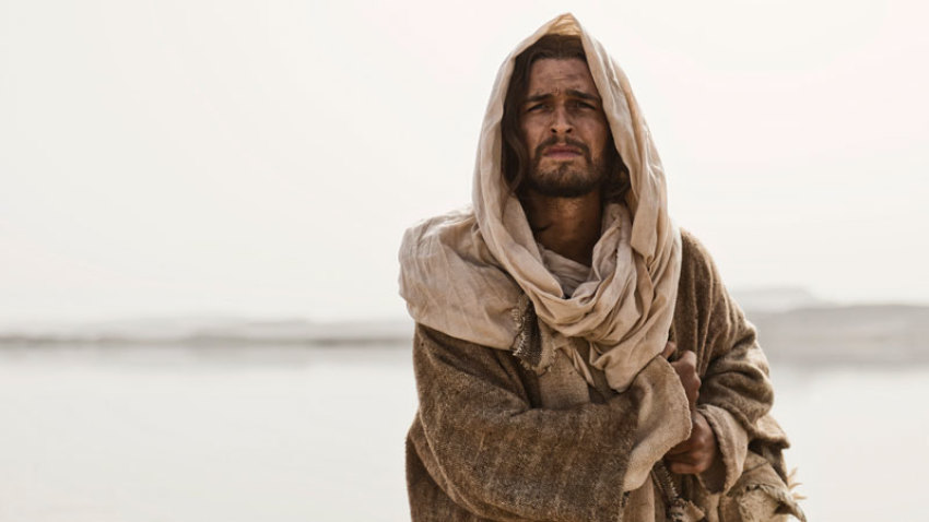 Diogo Morgado portrays Jesus Christ in Mark Burnett and Roma Downey's