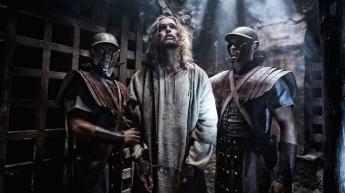 Diogo Morgado portrays Jesus Christ in Mark Burnett and Roma Downey's 'Bible' series which will premiere on The History Channel on March 3, 2013.