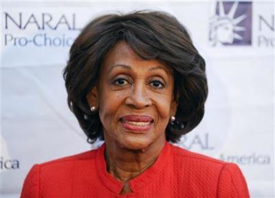 Congresswoman Maxine Waters arrives at the National Abortion and Reproductive Rights Action League Pro-Choice America's 2012 Los Angeles Power of Choice Reception in West Hollywood, California May 24, 2012.