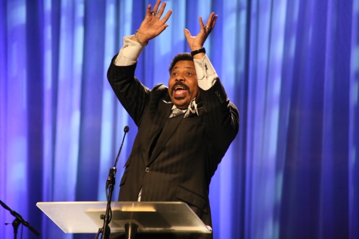 Tony Evans, author of 'Destiny - Let God Use You Like He Made You,' spoke during the National Religious Broadcaster's Sunday morning session, March 3, 2013.
