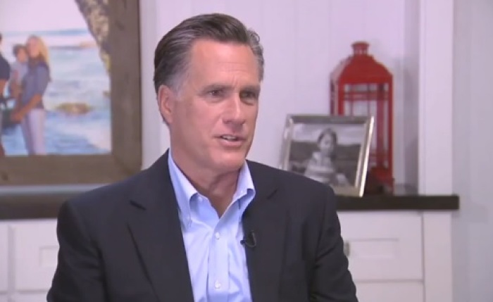 Former presidential candidate Mitt Romney speaks on the topic of same-sex marriage in an interview with 'Fox News Sunday' on March 3, 2013.