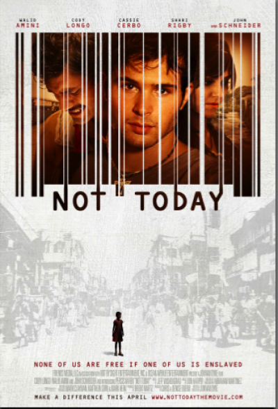 Movie poster for 2013 movie 'Not Today.'