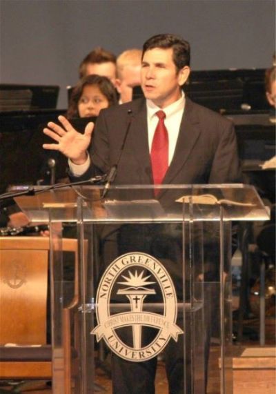 Alex McFarland, who is the is the director of the Christian Worldview Center at North Greenville University, is scheduled to host 'Awaken - America's Spiritual Town Hall' at First Baptist Church in Charlotte, N.C. on Tuesday (March 12, 2013) at 7 pm ET, (FILE)