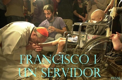 This viral photo shows Pope Francis kissing the feet of a sick child at a children's hospital in Palermo, Buenos Aires on 2006. The newly-elected Pope has been lauded for his dedication to serving the poor and vulnerable.